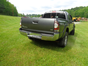 2014 Toyota Tacoma, Grey, Grey interior, 246,908 miles, Crew cab, V6, 4WD, 5 speed Automatic, AM/FM radio—$14,400 (photo 2 of 5)